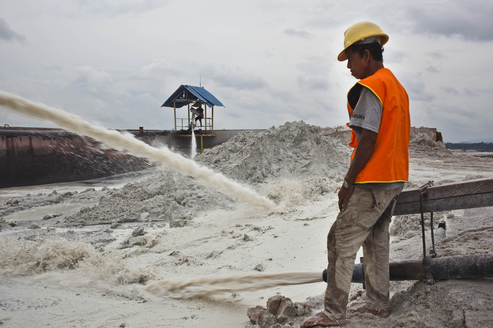 Bangka Island Indonesia Tin Mining
